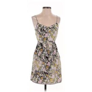 Madewell Floral Cocktail Mini Dress - Size 8 / Medium